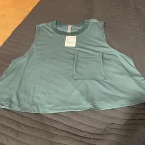 NWT Free people green tank